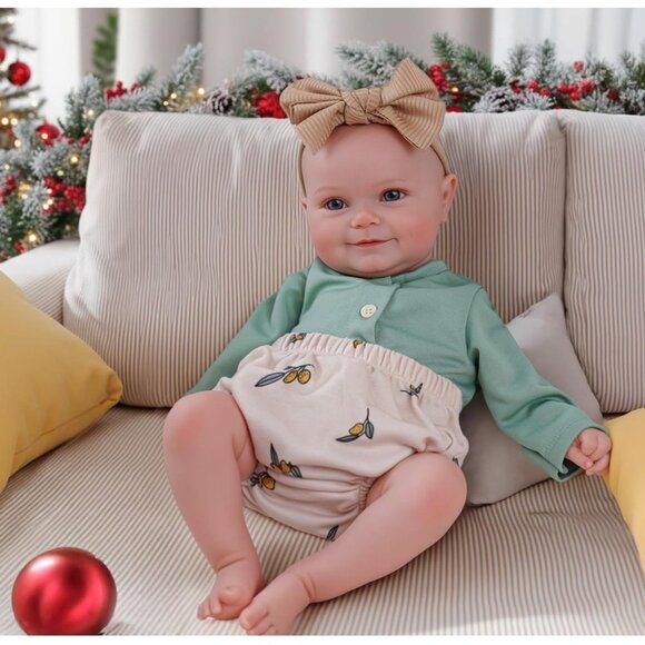 20" Body Reborn Baby Doll Realistic Floppy Newborn Girl Poseable - Picture 5 of 6